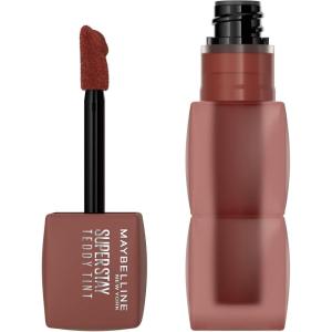 imageMAYBELLINE Super Stay Teddy Lip Tint Long Lasting Matte Lipstick For Up To 12HR Wear Current Mood 1 CountMascara Tear