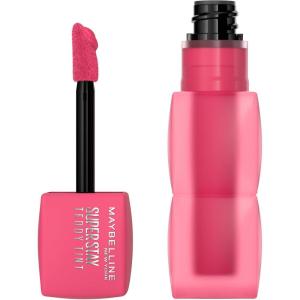 imageMAYBELLINE Super Stay Teddy Lip Tint Long Lasting Matte Lipstick For Up To 12HR Wear Current Mood 1 CountPinky Promise