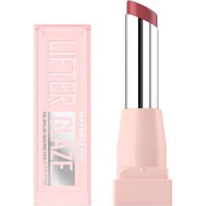 imageMaybelline Lifter Glaze Oil Balm with Hyaluronic Acid and Hydrating Oil Blend Lip Balm with 24HRs of Smooth Moisturizing Shine Cherry Swirl Sheer Cherry RedBerry Haze