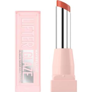 imageMaybelline Lifter Glaze Oil Balm with Hyaluronic Acid and Hydrating Oil Blend Lip Balm with 24HRs of Smooth Moisturizing Shine Cherry Swirl Sheer Cherry RedCaramel Glow