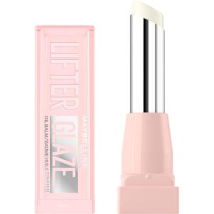 imageMaybelline Lifter Glaze Oil Balm with Hyaluronic Acid and Hydrating Oil Blend Lip Balm with 24HRs of Smooth Moisturizing Shine Cherry Swirl Sheer Cherry RedClear Crave