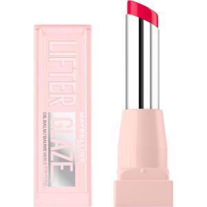 imageMaybelline Lifter Glaze Oil Balm with Hyaluronic Acid and Hydrating Oil Blend Lip Balm with 24HRs of Smooth Moisturizing Shine Cherry Swirl Sheer Cherry RedCherry Swirl