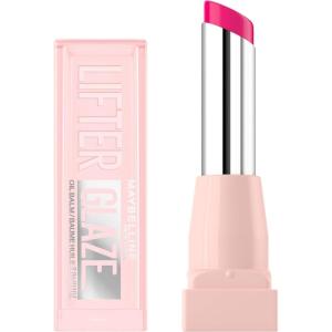 imageMaybelline Lifter Glaze Oil Balm with Hyaluronic Acid and Hydrating Oil Blend Lip Balm with 24HRs of Smooth Moisturizing Shine Cherry Swirl Sheer Cherry RedRose Bite