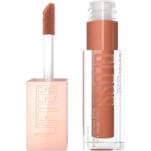 imageMaybelline Lifter Gloss Hydrating Honeyd Lip Gloss with Hyaluronic Acid High Shine for Plumper Looking Lips Toffee 1 Count