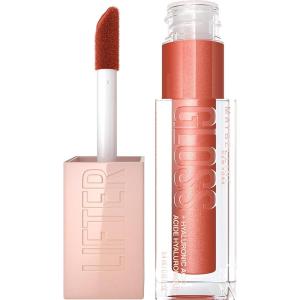 imageMaybelline Lifter Gloss Hydrating Lip Gloss with Hyaluronic Acid High Shine for Plumper Looking Lips Ruby Berry Neutral 018 OunceSAND