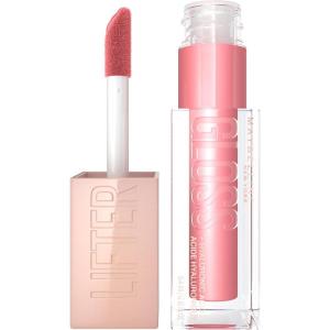 imageMaybelline Lifter Gloss Hydrating Lip Gloss with Hyaluronic Acid High Shine for Plumper Looking Lips Ruby Berry Neutral 018 OunceSILK