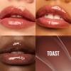 imageMaybelline Lifter Gloss Hydrating Honeyd Lip Gloss with Hyaluronic Acid High Shine for Plumper Looking Lips Toast 1 Count