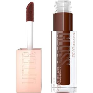 imageMaybelline Lifter Gloss Hydrating Honeyd Lip Gloss with Hyaluronic Acid High Shine for Plumper Looking Lips Toast 1 Count